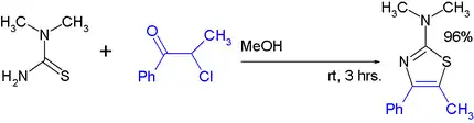 Synthèse de thiazoles