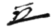 Signature de Ichirō Hatoyama鳩山 一郎