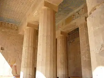 photo du plafond