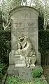 Sépulture Binz, dont les sculpteurs Fidel Binz (1850-1929) et Hermann Binz (1876-1946).