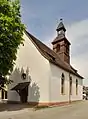 L'église protestante.