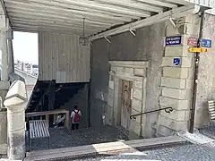 Escaliers sous la Maison Levade.