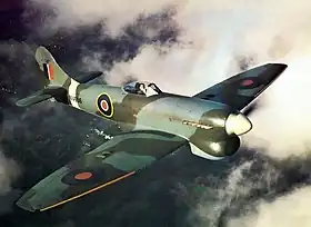 Vue de l'avion.