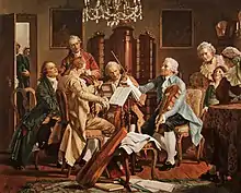 peinture : quatuor