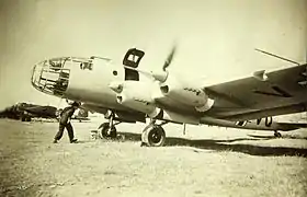 Vue de l'avion.