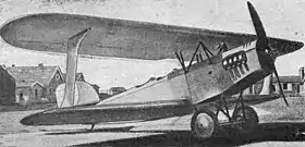Vue de l'avion.