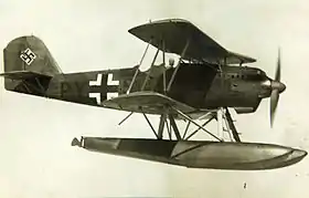 Vue de l'avion.