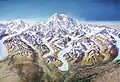 Peinture du Parc national de Denali