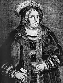 Son grand-père Henri XVI de Bavière, duc de Bavière-Landshut