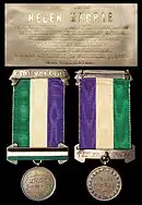 Médaille de Helen MacRae
