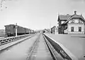 La gare en 1906