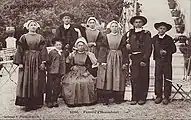 Famille d'Hennebont (début du XXe&nbsp;siècle).