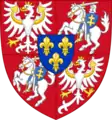 Armoiries comme roi de Pologne (1573-1574).
