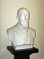 Buste d'Hermann Wagner en marbre par Adolf von Donndorf (1910).