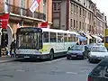 Première livrée Trans Urbain, sur un Heuliez GX 107 (réformé)