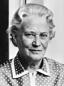 Hilde Heinemann en 1969.