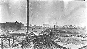 Hinckley (Minnesota) après le feu de 1894
