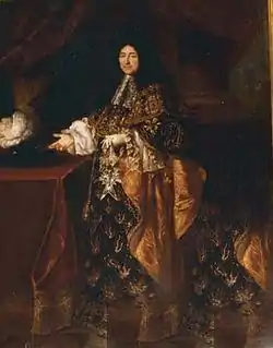 Portrait en pied d'un noble en habit du XVIIe&nbsp;siècle