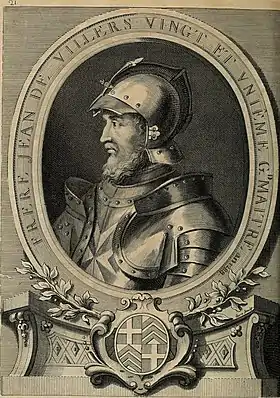 Image illustrative de l’article Jean de Villiers (grand maître)