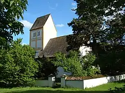 L'église Heilig-Kreuz (de) à Fröttmaning.
