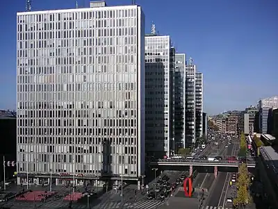 Les cinq Hötorgsskraporna.