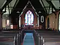 Interieur de l'église de la sainte Trinité