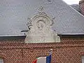 Détail de la mairie.