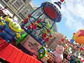 Buzz sur le char dédié à Toy Story