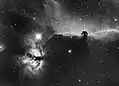 Autre image dans le domaine du visible réalisée par un astronome amateur avec un petit télescope de 15cm de diamètre.