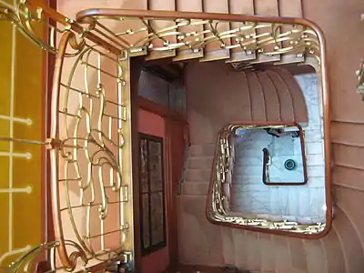 L'escalier.
