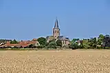 Le village et l'église