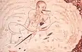 Houlagou Khan avec l'arc composite plus ancien utilisé pendant la conquête mongole.