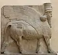 Bas-relief ornant la porte no&nbsp;3 de Dur-Sharrukin, Louvre