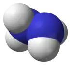 Hydrazine N2H4.