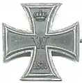 Croix de fer de 1re&nbsp;classe.