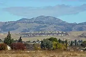 Vue du mont Hamilton.