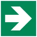 E005 – Flèche de direction (angle de 90°)