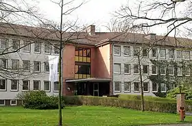 Bâtiment principal du Service International de Recherches à Bad Arolsen