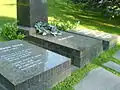 Tombe d'Henrik Ibsen.