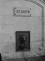 Robinet d'eau glacée à l'intérieur du terminal principal.