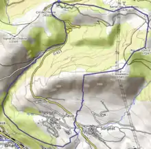 Carte topographique