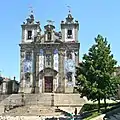 Façade de l'église Saint-Ildefonse
