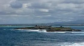 Vue de l'île de la Passe.