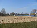 Terrains de beach volley.