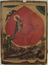 Élie le prophète- XVIe&nbsp;siècle- Musée de Pskov.