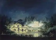 Illumination du Belvédère