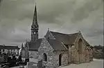 Le chevet de l'église.
