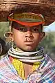 Jeune fille d'ethnie Bondo