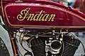 Couleur Indian Red (à partir de 1904)  et lettrage cursif (à partir de 1911).