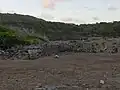 Ruines du bâtiment principal